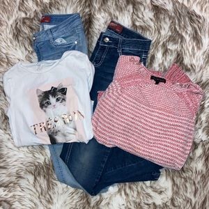 Winter Jean and Long Sleeve Lot